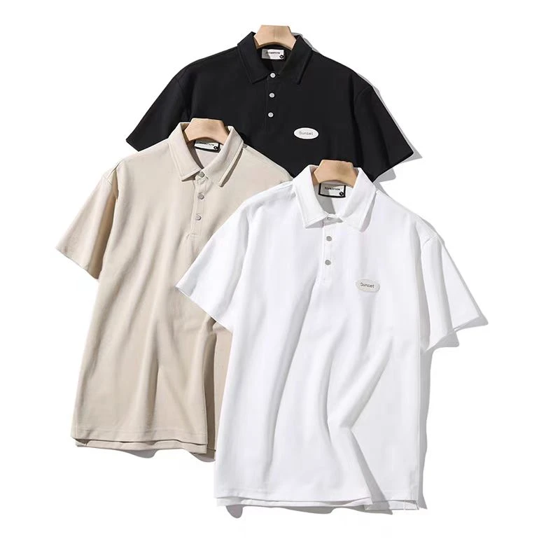 【2025夏季】男款polo衫翻领时尚潮流棉质百搭休闲男生高级polo衫