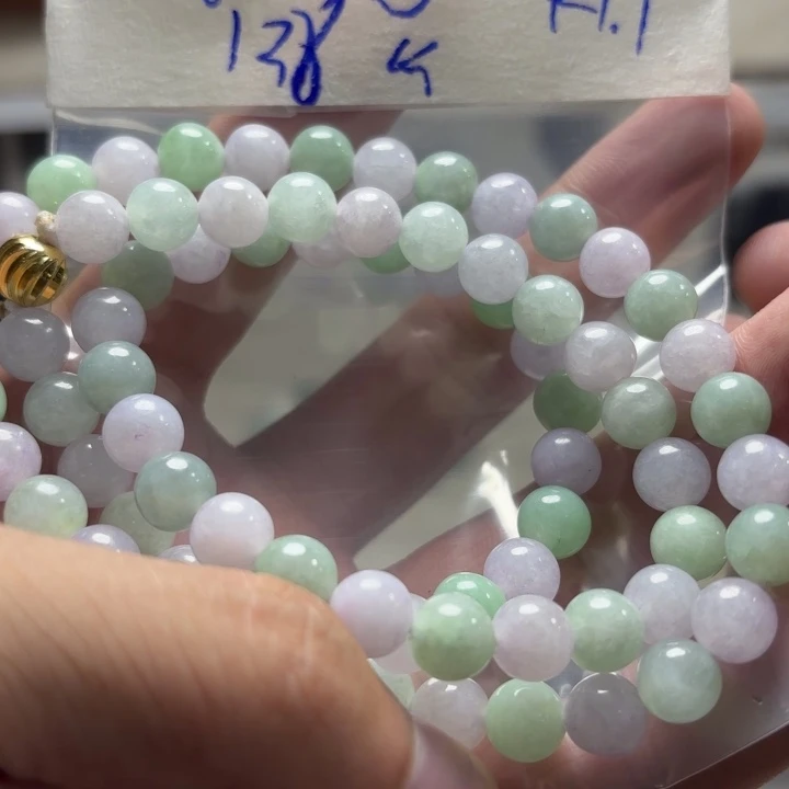 定制翡翠未镶嵌手串