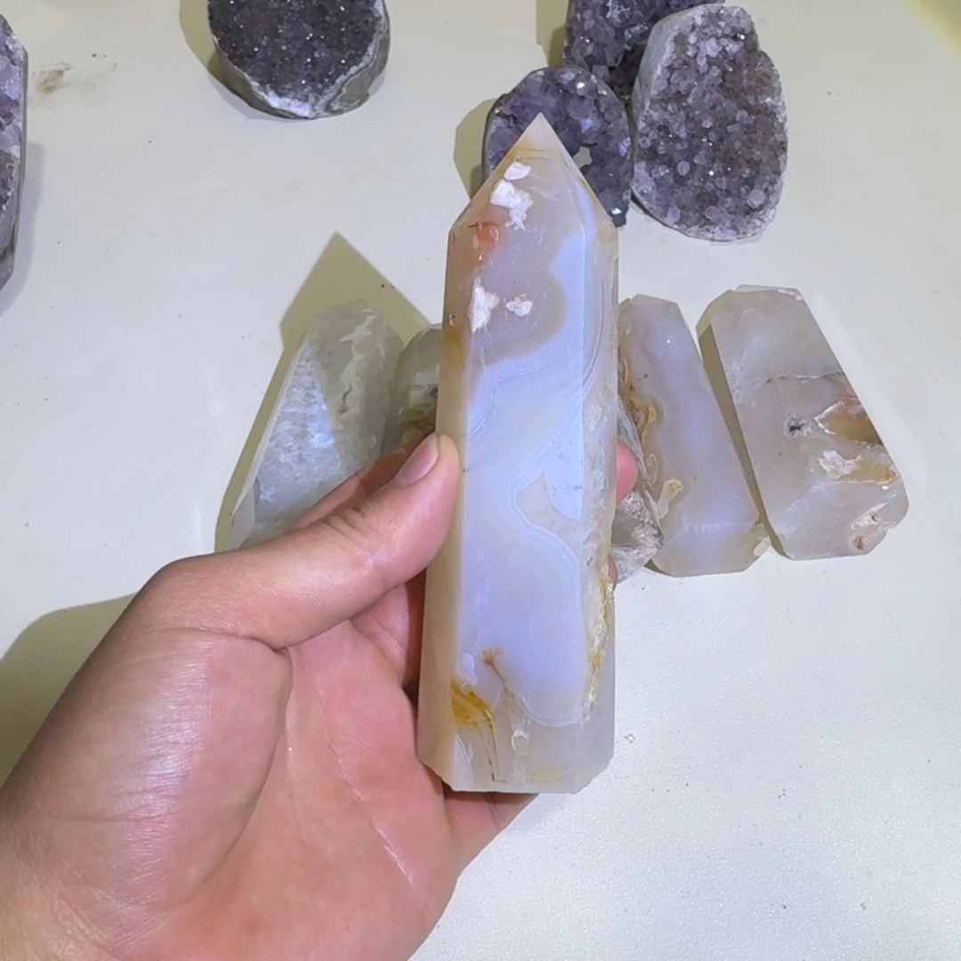 大型摆件（非配饰）银S925镶嵌紫晶