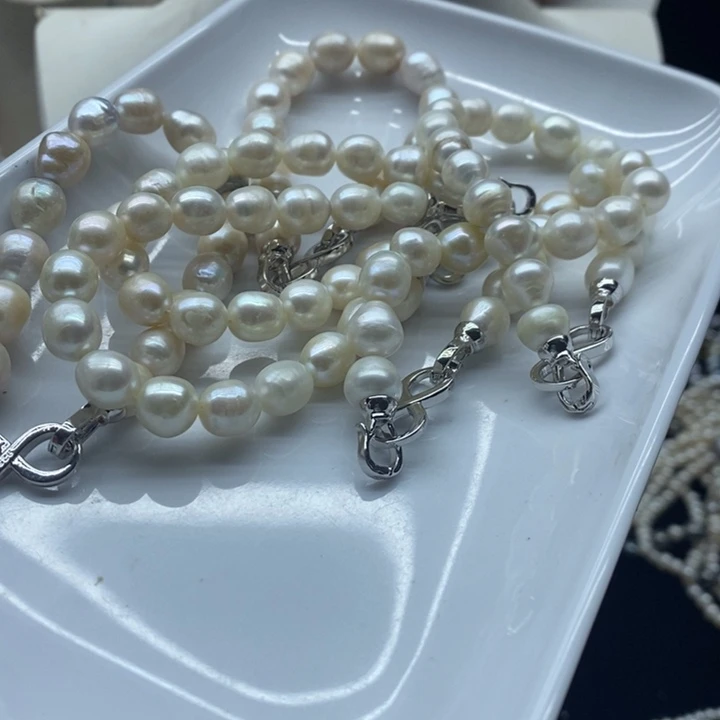 手链合金淡水珍珠