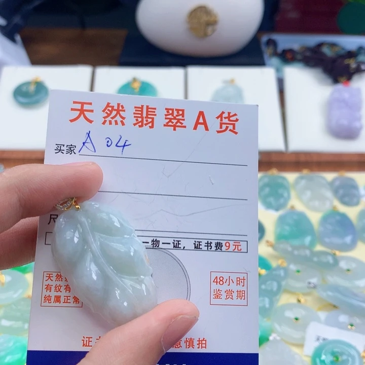 吊坠(赠链)未镶嵌翡翠