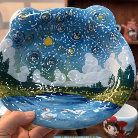 炉景德镇釉下手绘陶瓷