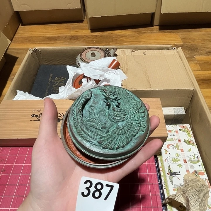 瓷片呀工艺品摆件瓷器摆件正能量