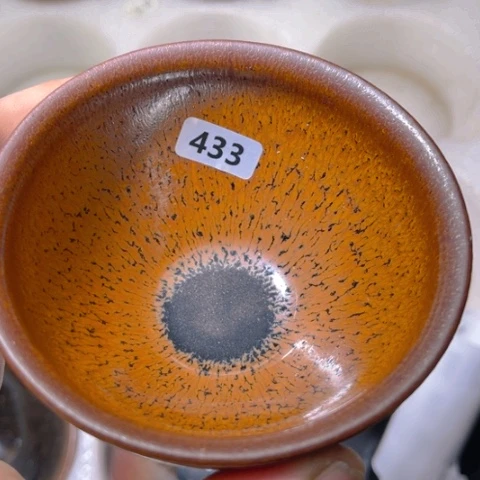 茶盏原矿原釉柴烧建盏