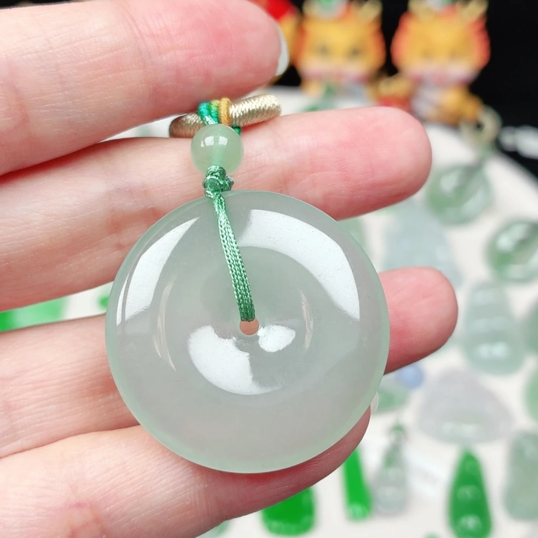 颈饰未镶嵌翡翠缅甸天然A货翡翠