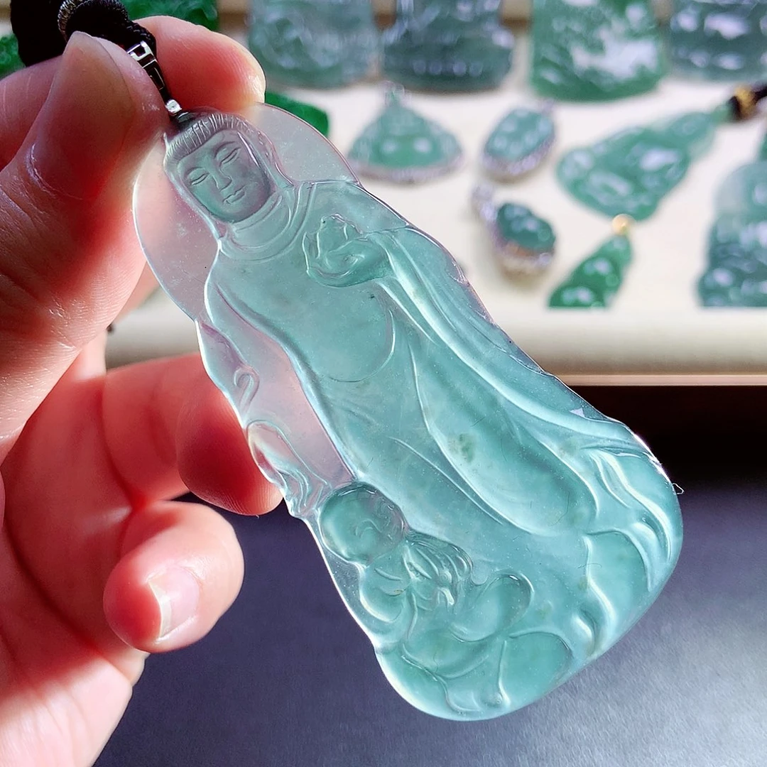 【闪购商品】翡翠颈饰未镶嵌天然