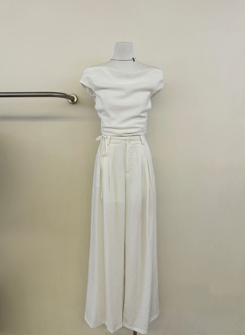 质针织夏季衬衫法式吊带连衣裙韩系休闲风时尚套装