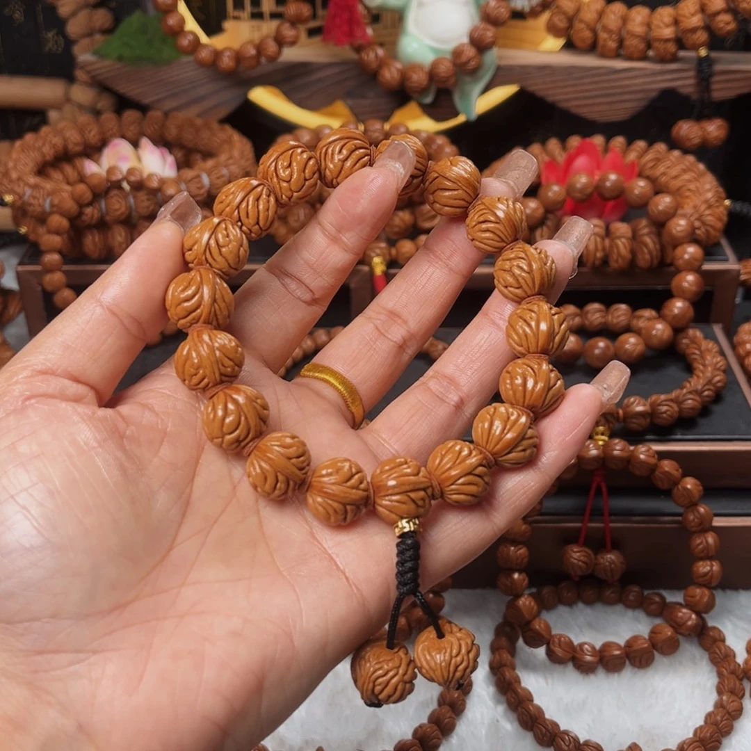桃核手串15祥云手持