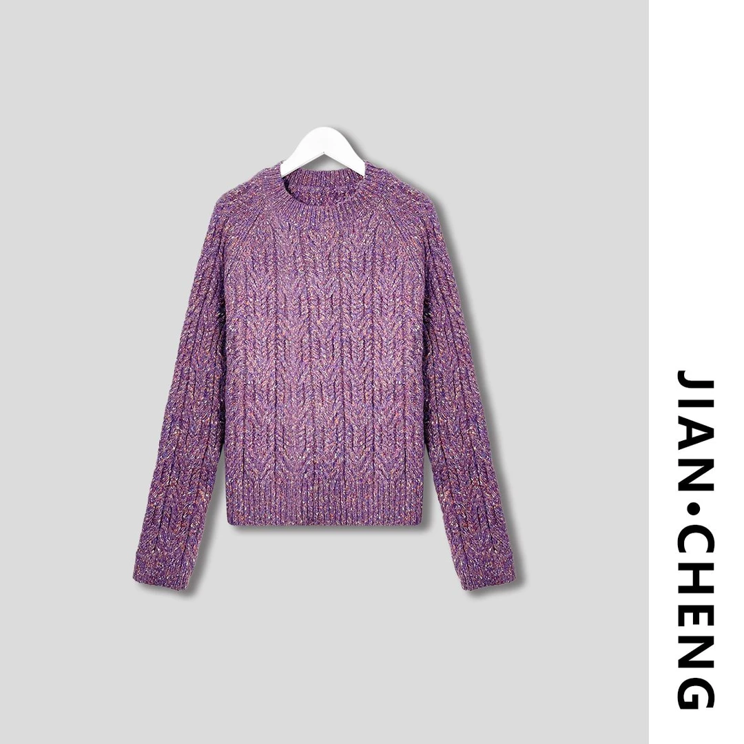 【简柽】星空亮丝针织毛衣D501-9675