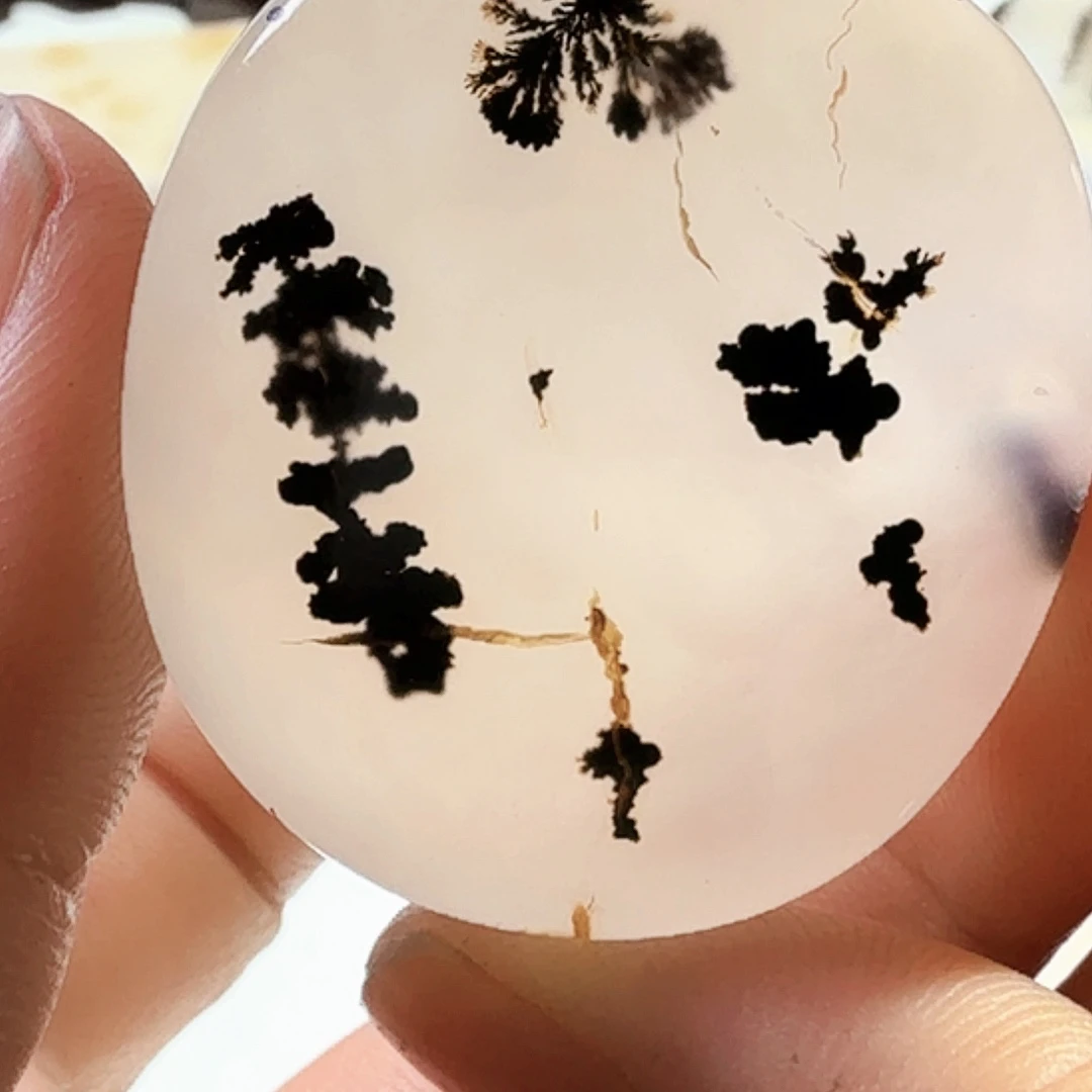 未镶嵌玛瑙/玉髓珠宝半成品