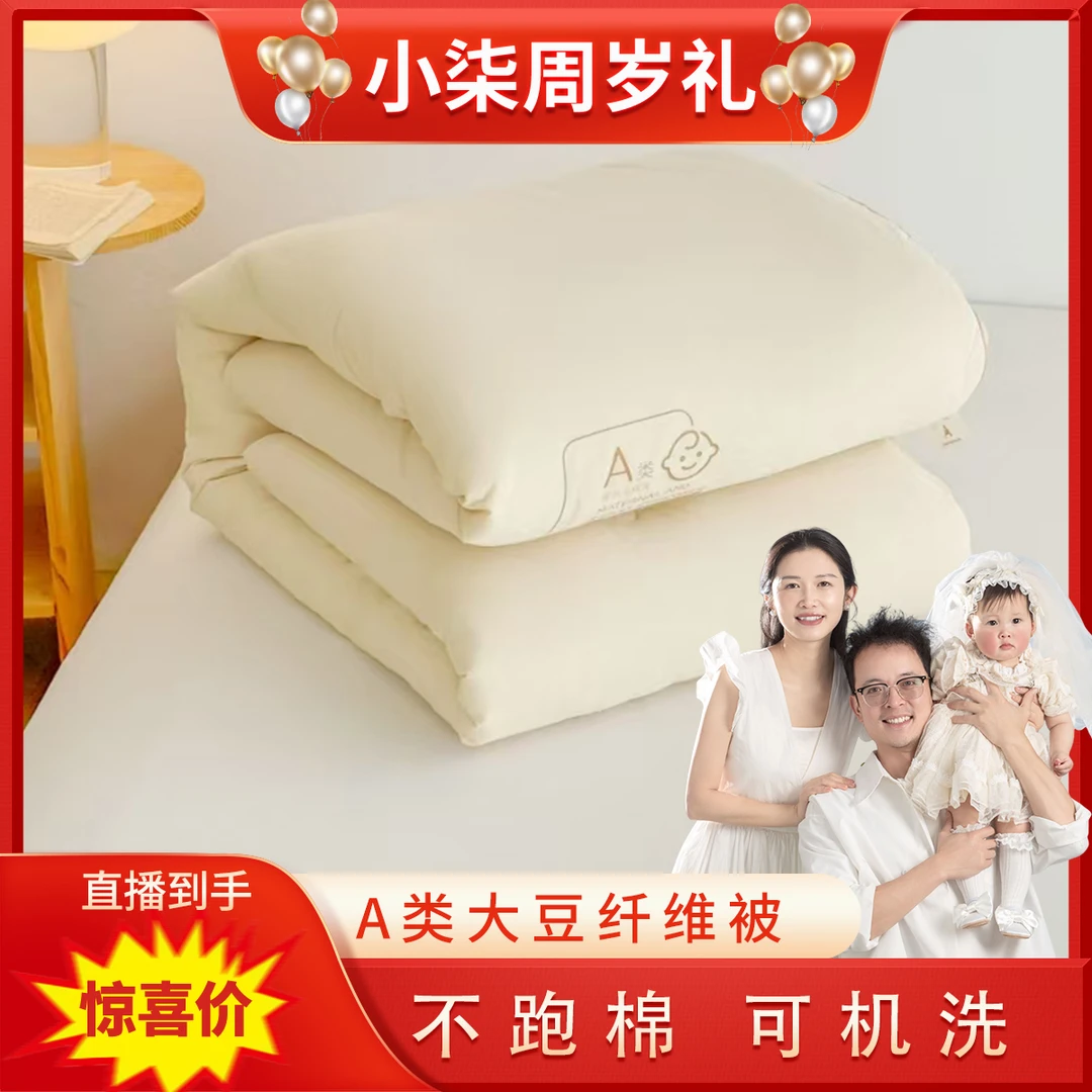 本诗朵家纺纯色被子被芯柔软蓬松保暖冬季棉被四季通用秋冬被