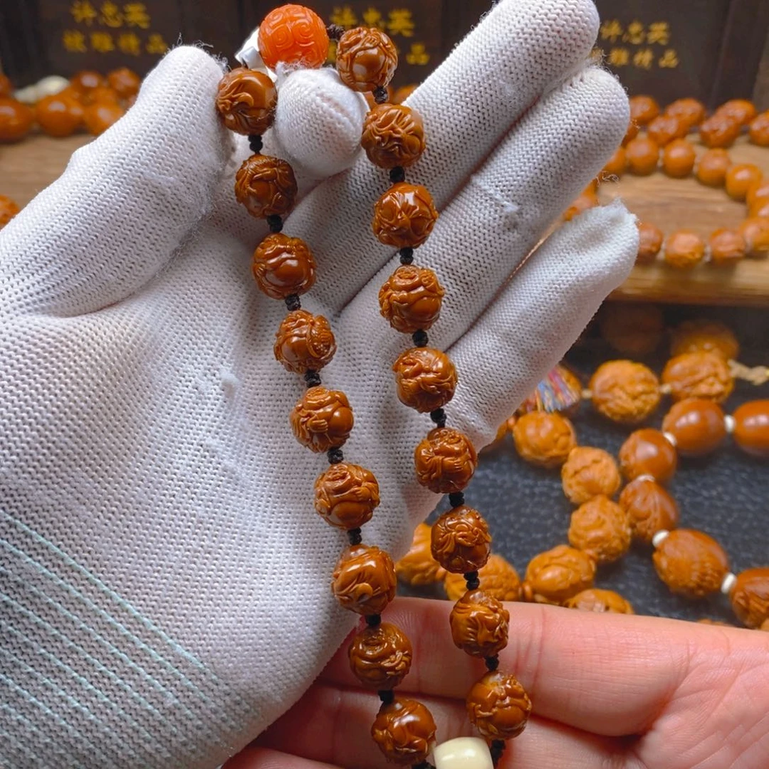 手串/手链橄榄核许忠英1.2整身十八弥勒（不预定）
