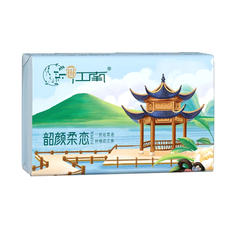 韶顔柔恋国风亲肤无香婴幼儿吸水加大抽纸柔软家用