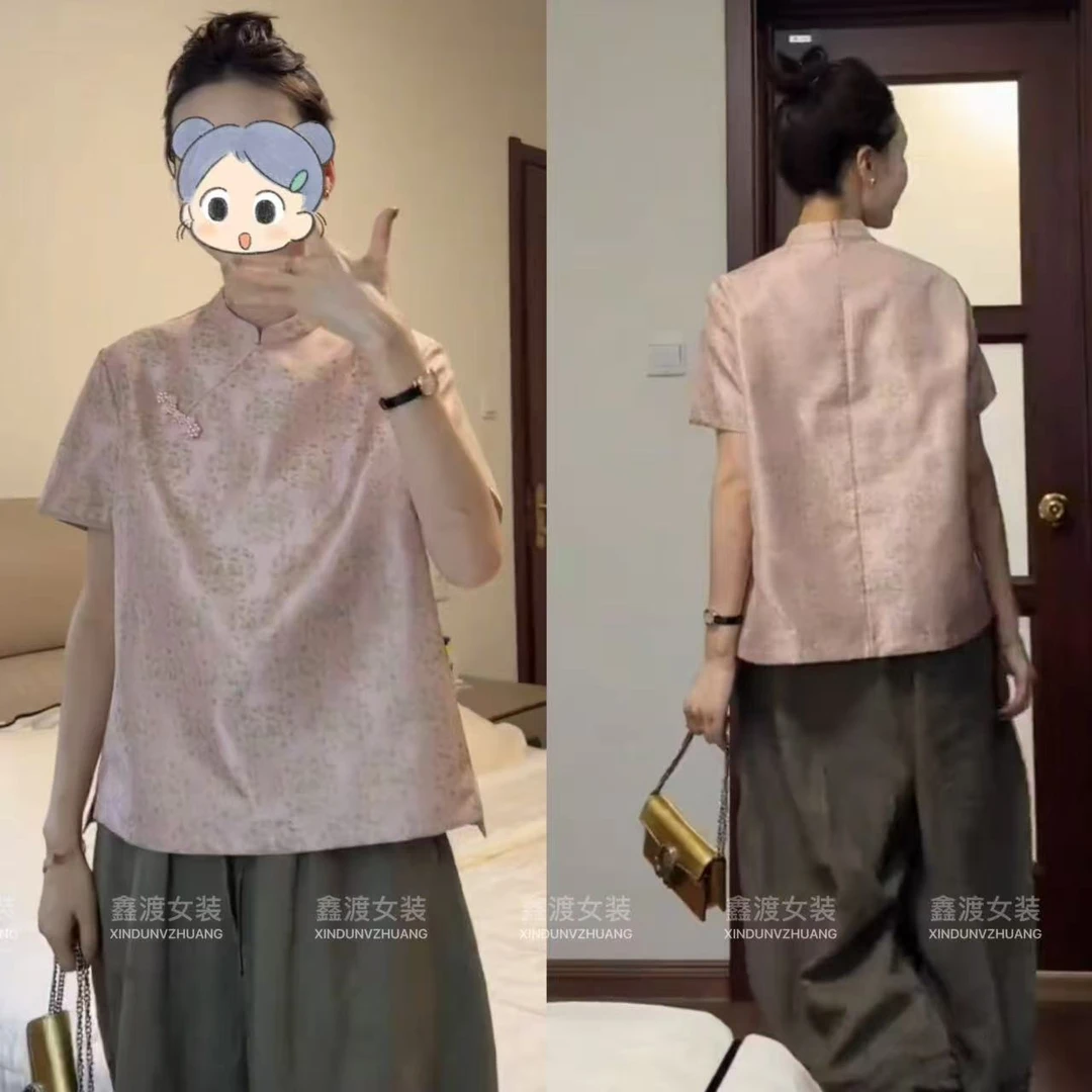 2025夏季新款时尚显瘦气质女士网红洋气两件套百搭款D9174