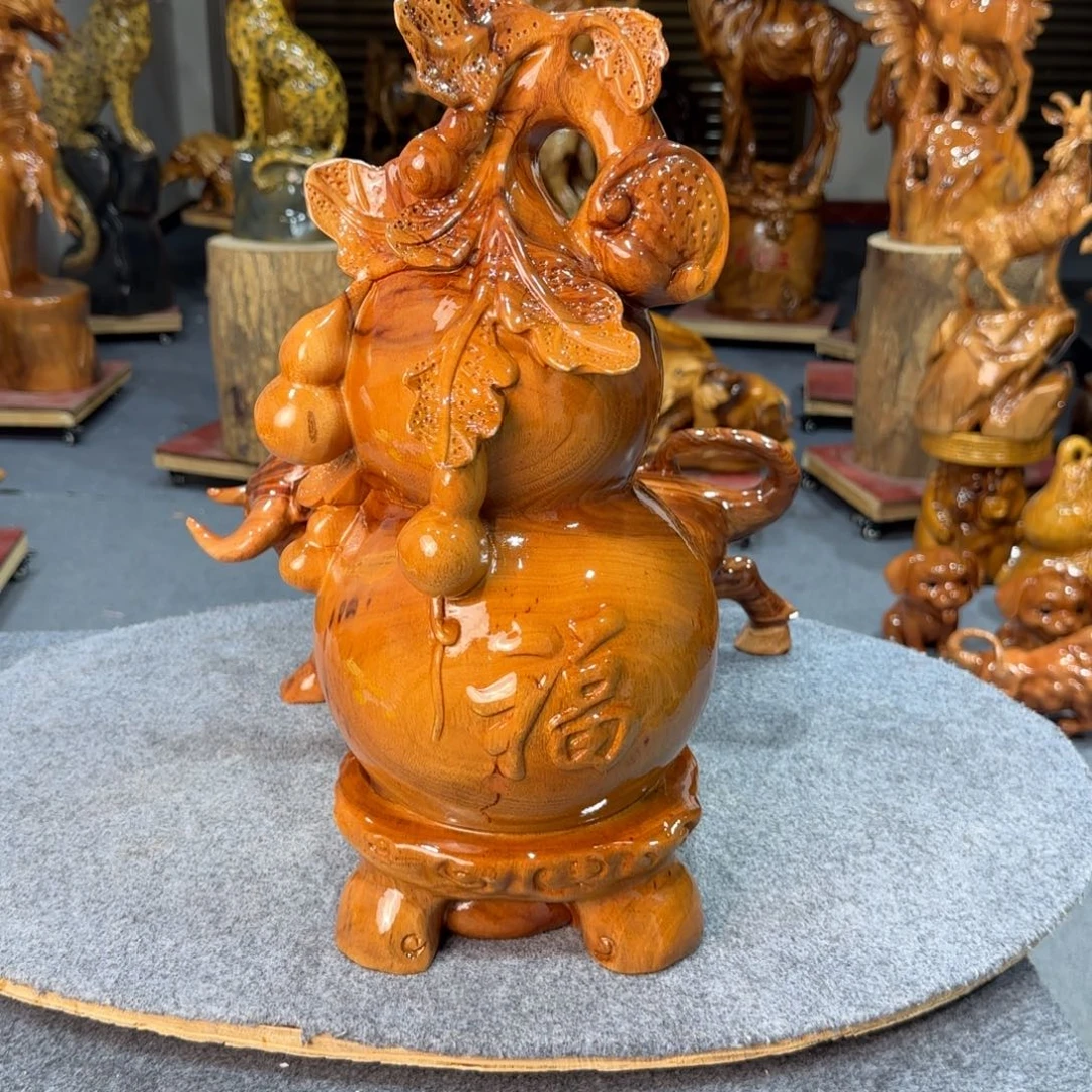 宋***程木葫芦实木工艺品摆件