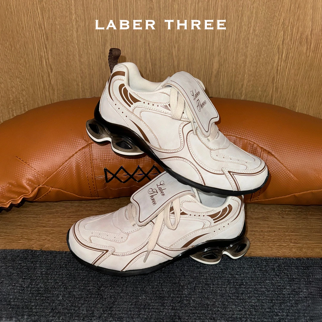 LABERTHREE 25秋季芭蕾运动德训鞋反鞋舌复古时髦休闲气垫鞋