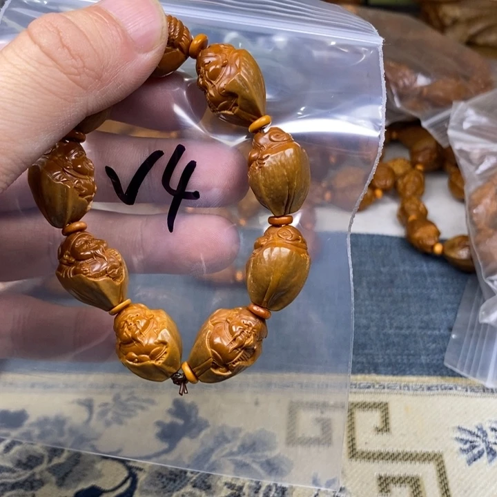 橄榄核手串/手链橄榄核雕工艺手串