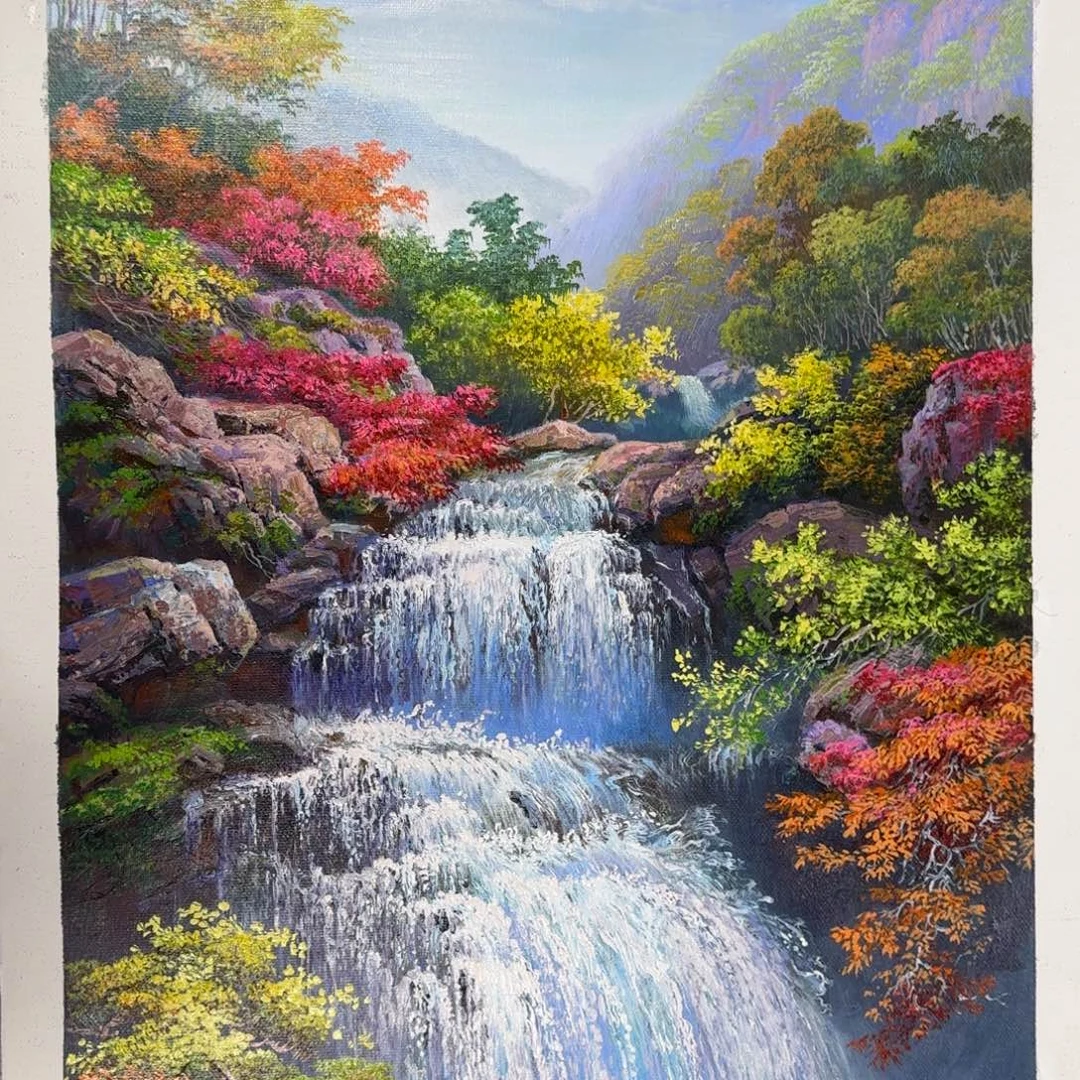 油画加油加油努力加油加油