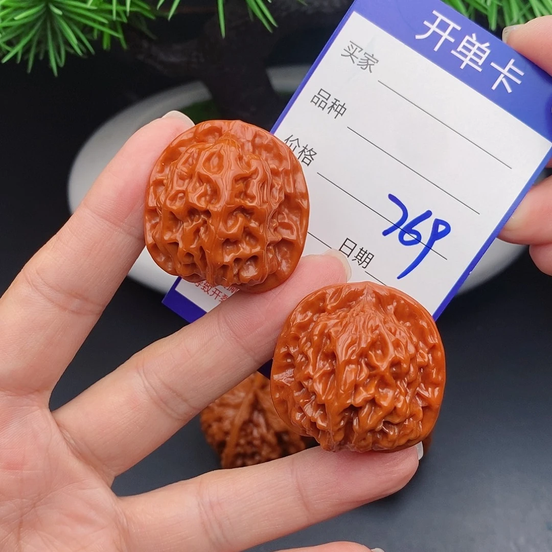 文玩核桃把件34天地769