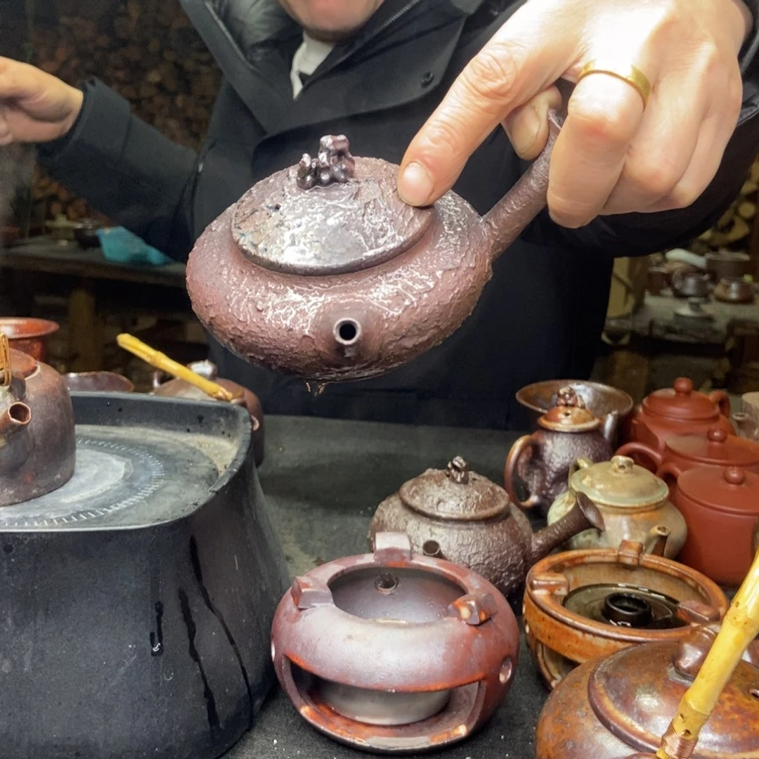 紫砂手工扯吧扯吧扯吧