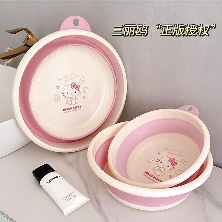 三丽鸥正版三件套hellokitty盆