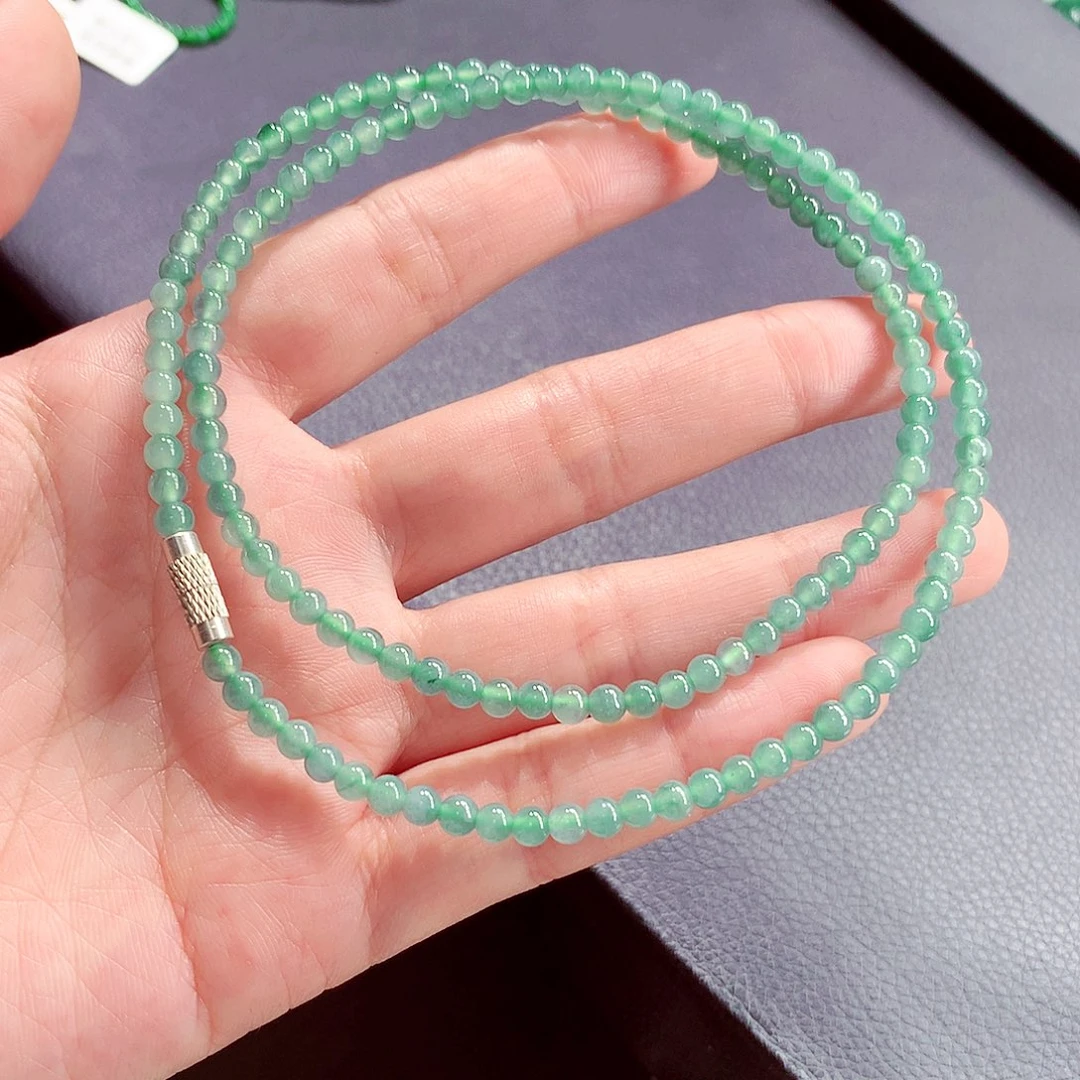 啄***鸟翡翠未镶嵌毛衣链