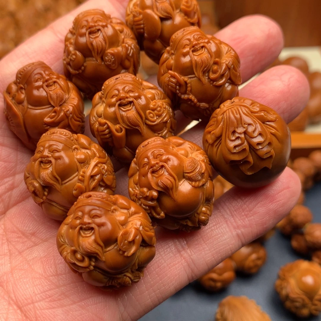 橄榄核手串/手链随**安八宝财神