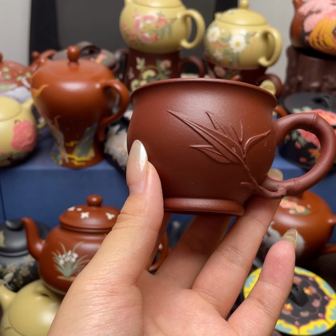 茶杯紫砂紫砂主人杯100cc