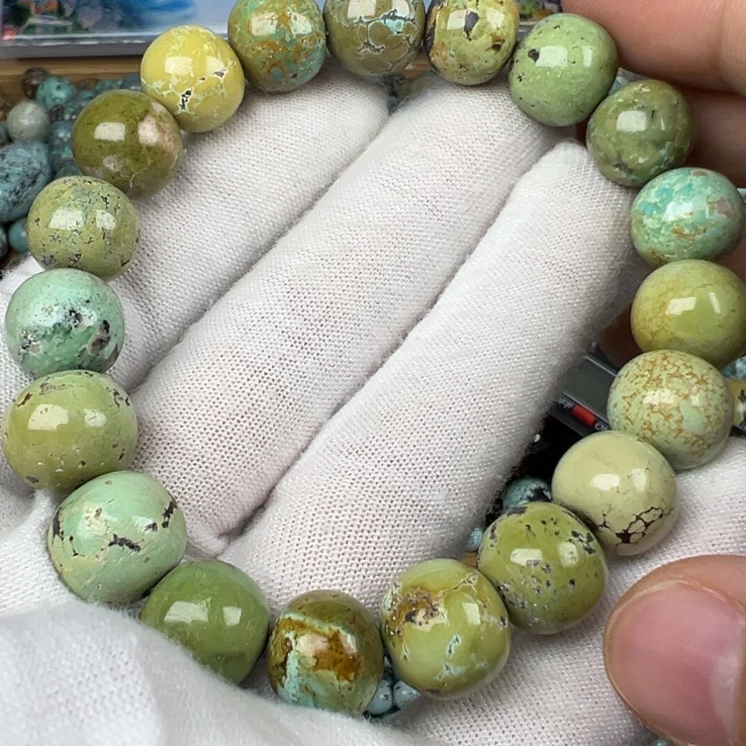 绿松石未镶嵌配饰百搭