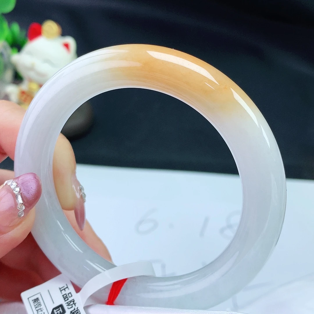 翡翠手镯未镶嵌59胖