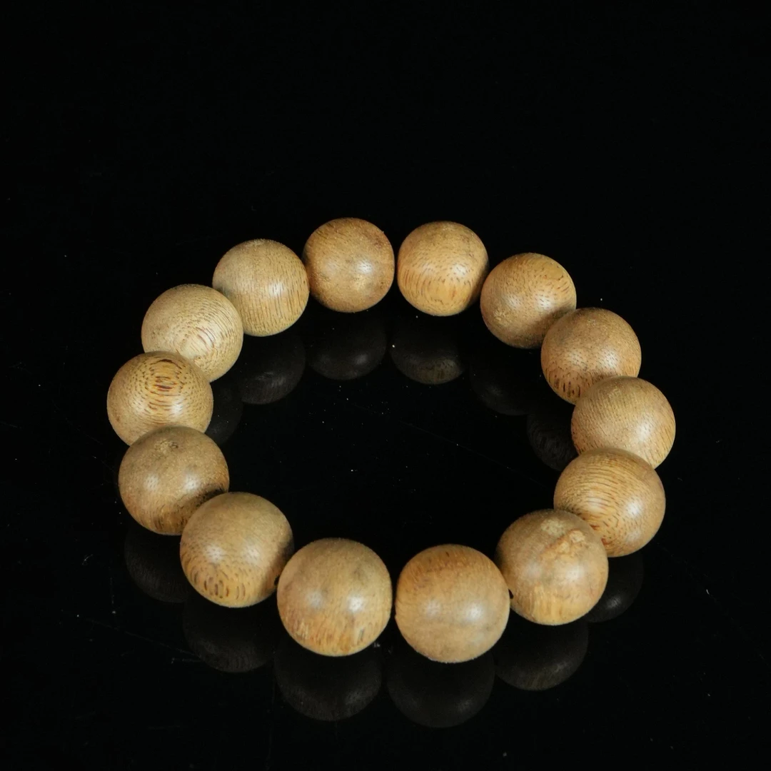 B636 印尼坤甸熟结软丝沉香手串 1.61cm  15.8g