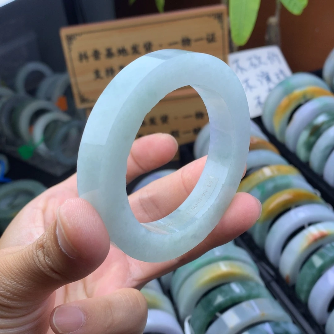 未镶嵌定制手镯定制翡翠定制手镯