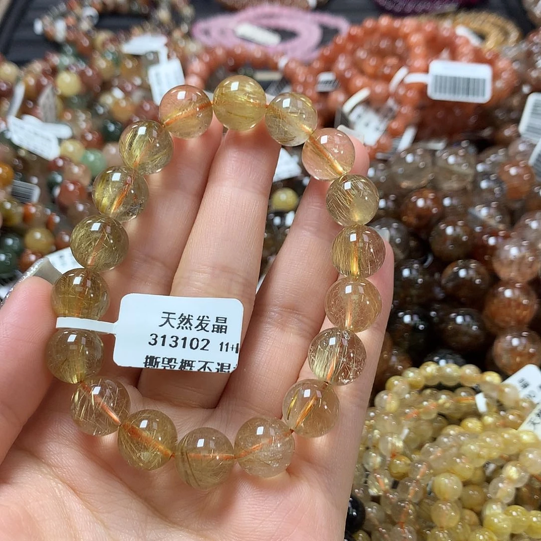 未镶嵌手链水晶，