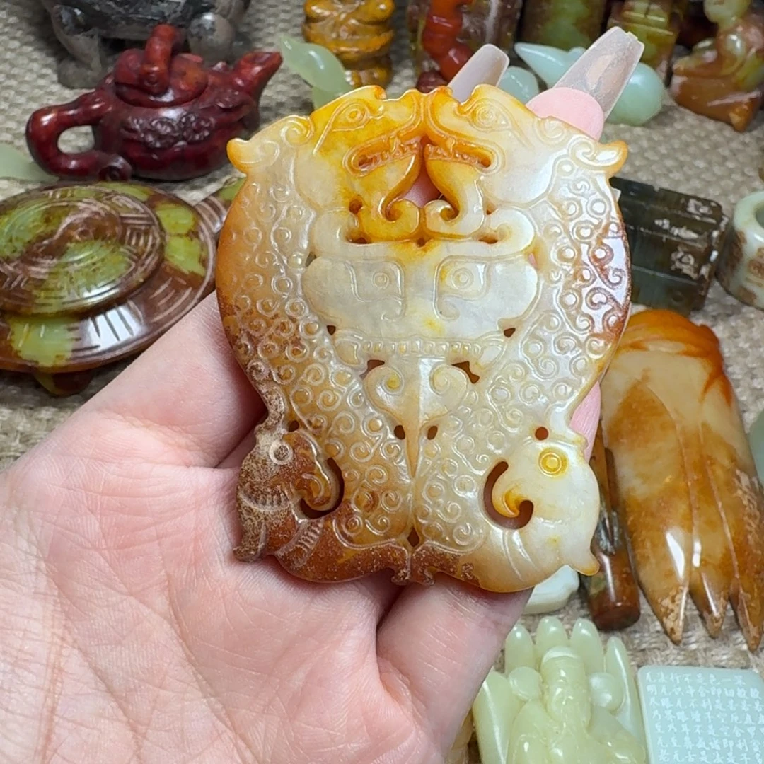 吊坠白玉菩提挂件