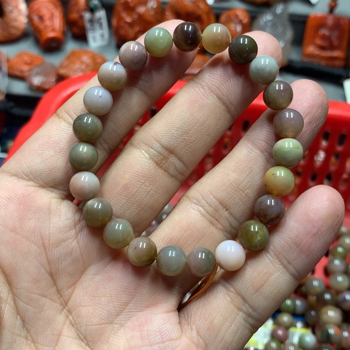石英质玉手串未镶嵌7mm+