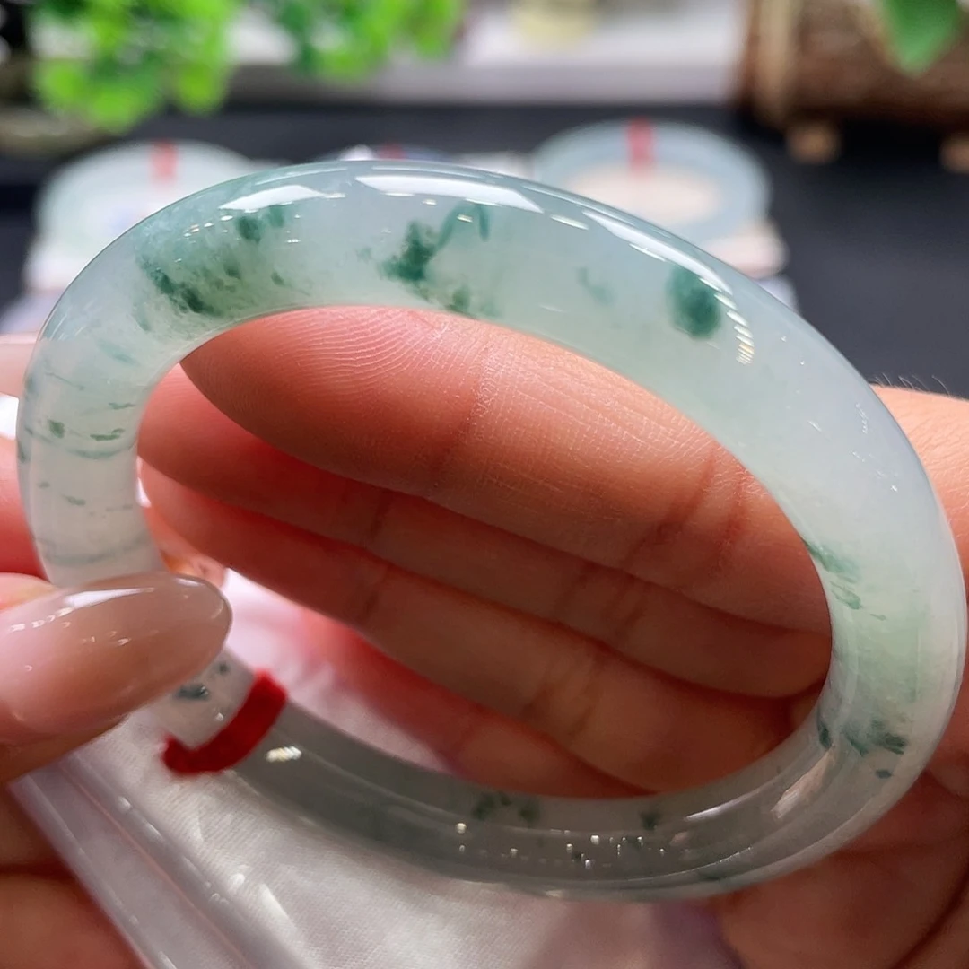 未镶嵌手镯翡翠60号55