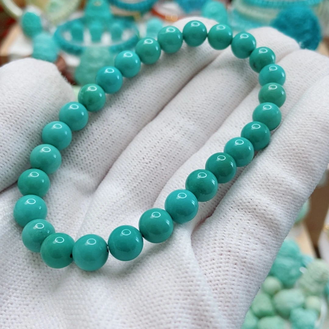 绿松石未镶嵌手串7mm