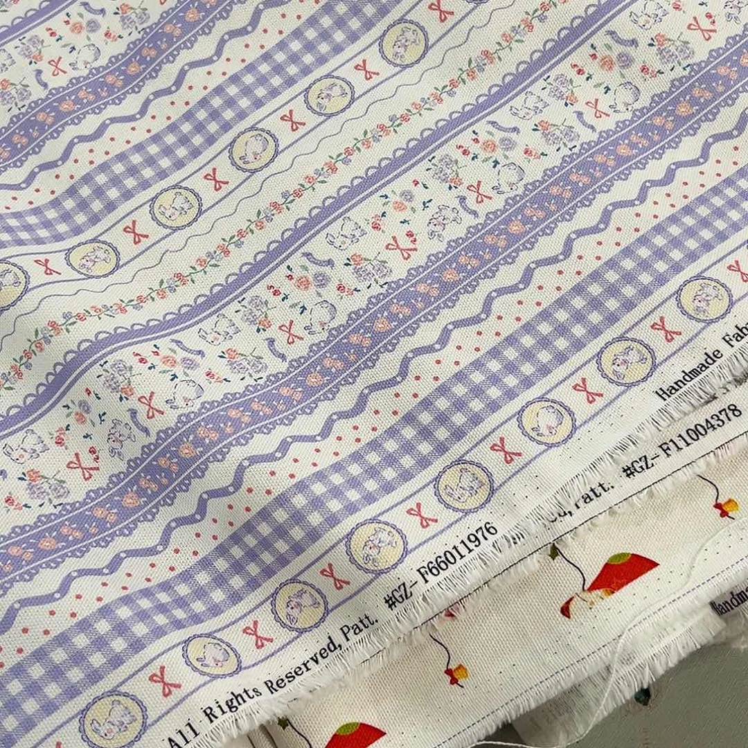 棉一米价纯棉定制底帆布1.5米宽果子B