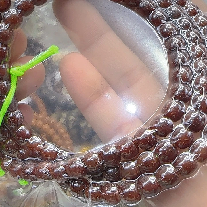 手串星月菩提169殿堂粉冰星月菩提76-108