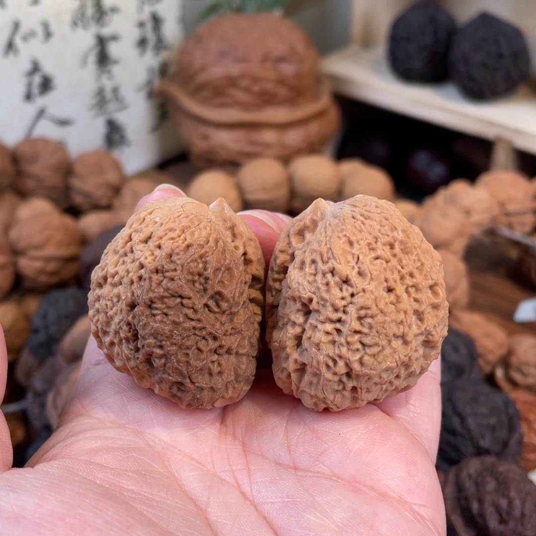 把件文玩核桃一根筋