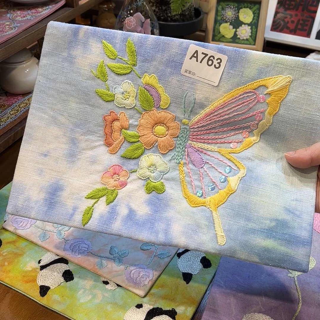 规格20.30刺子绣茶席