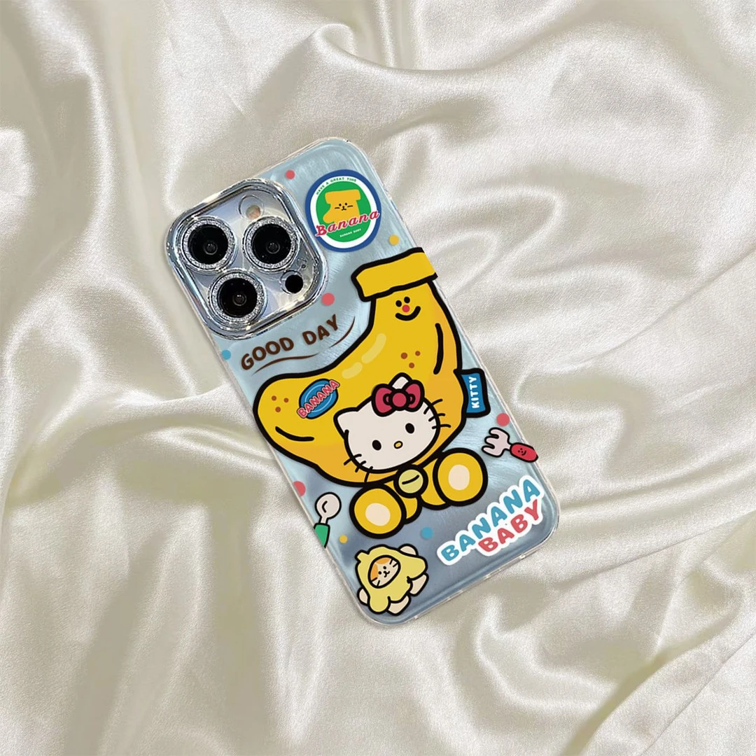 hellokitty适用苹果15ProMax手机壳iPhone14卡通11/13/12保护壳套