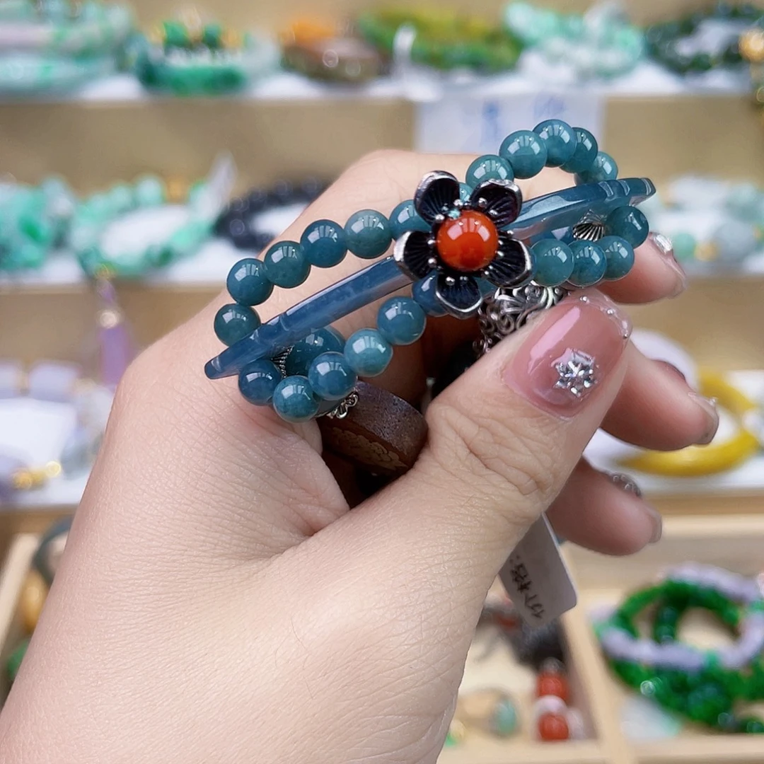 翡翠未镶嵌手链手链