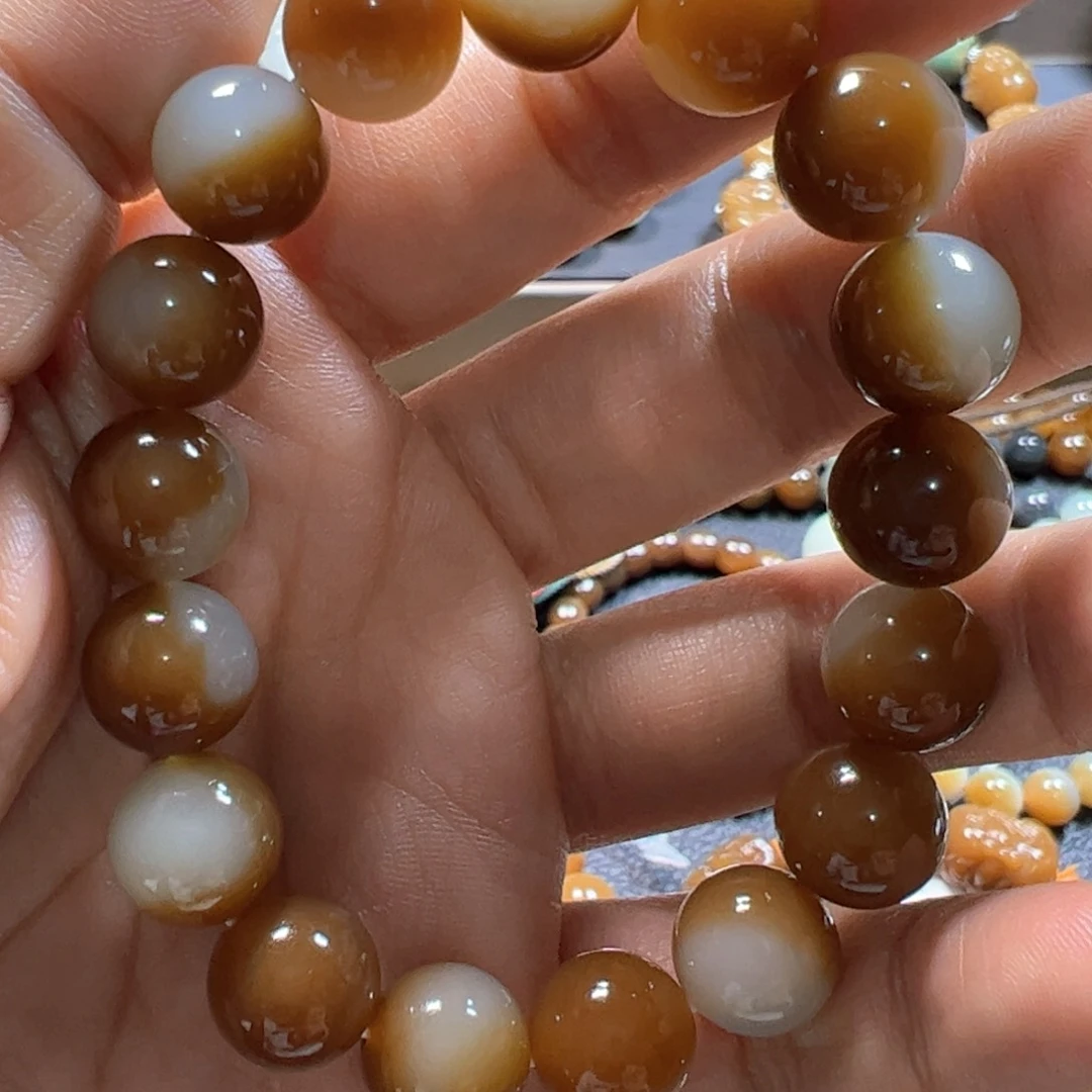 和田玉手链未镶嵌聚**塔