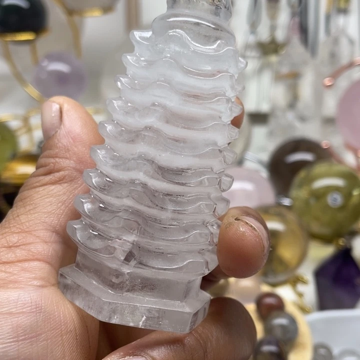 未镶嵌水晶珠宝半成品
