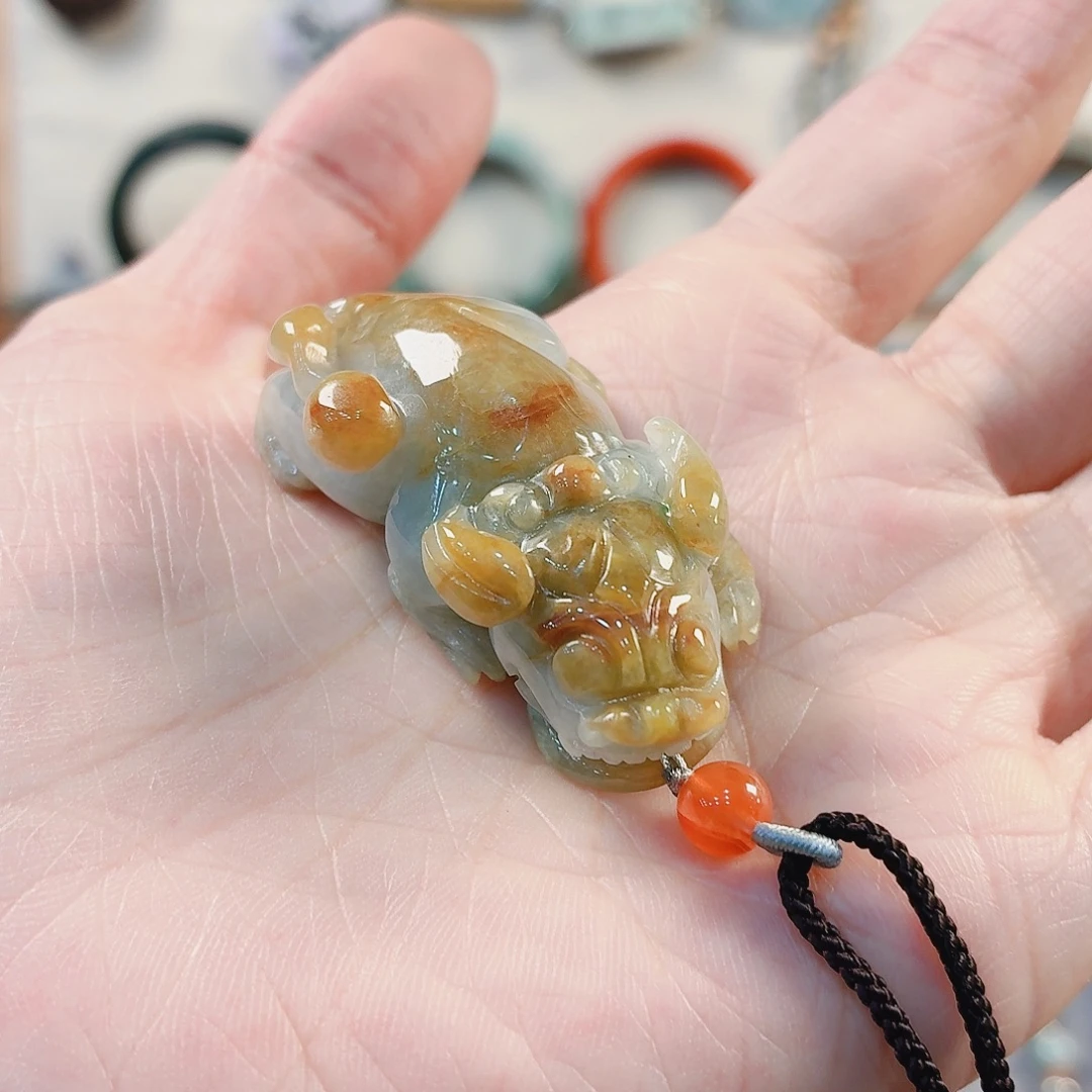 水***聊翡翠未镶嵌手链手串