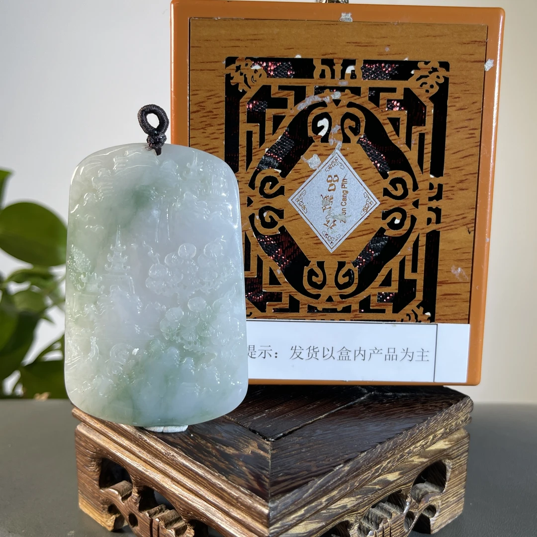 JGB13-630H 天然缅甸A货翡翠