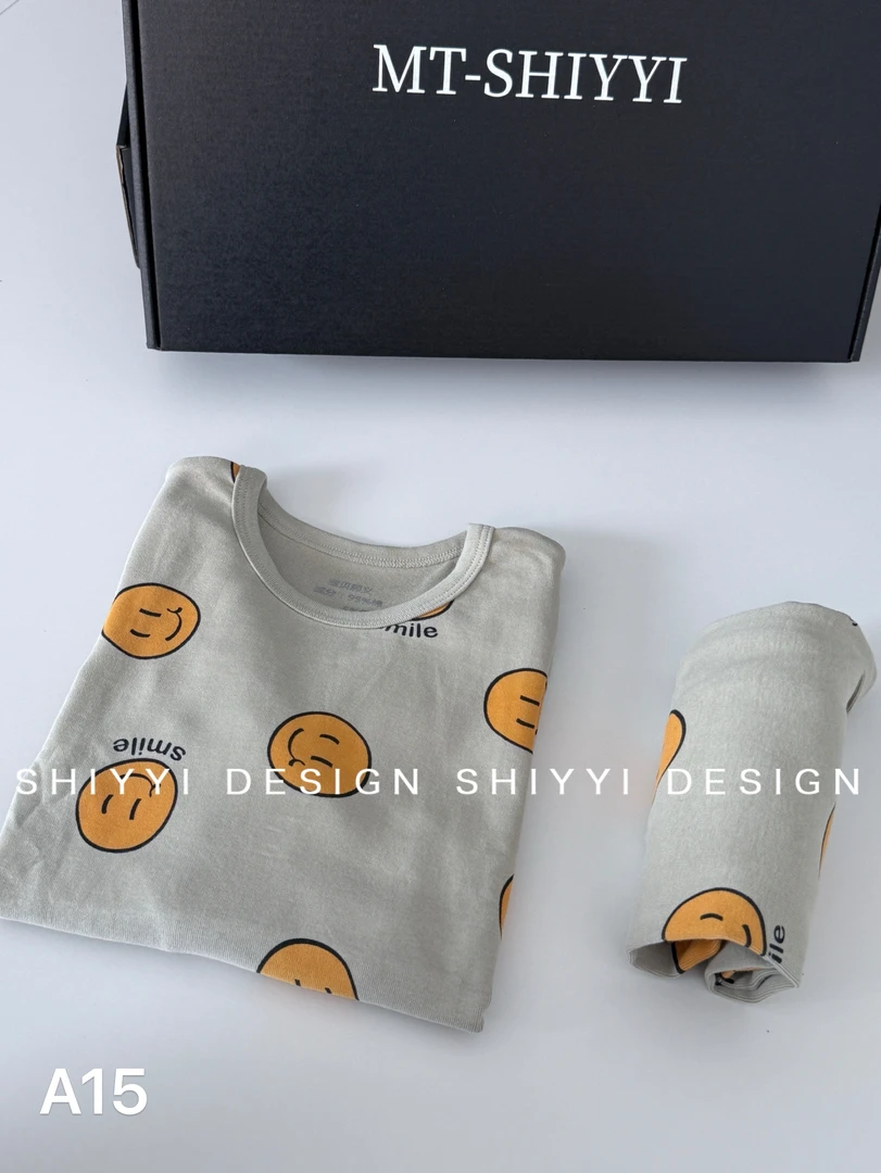 【MT-SHIIY】厚  卡通秋衣裤抗静电儿童居家吸汗秋裤睡衣家居服保暖