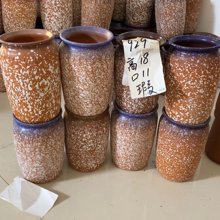 粗陶红陶绿植花盆