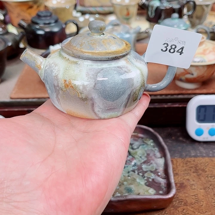 沁庐柴窑古法柴烧全手工茶具
